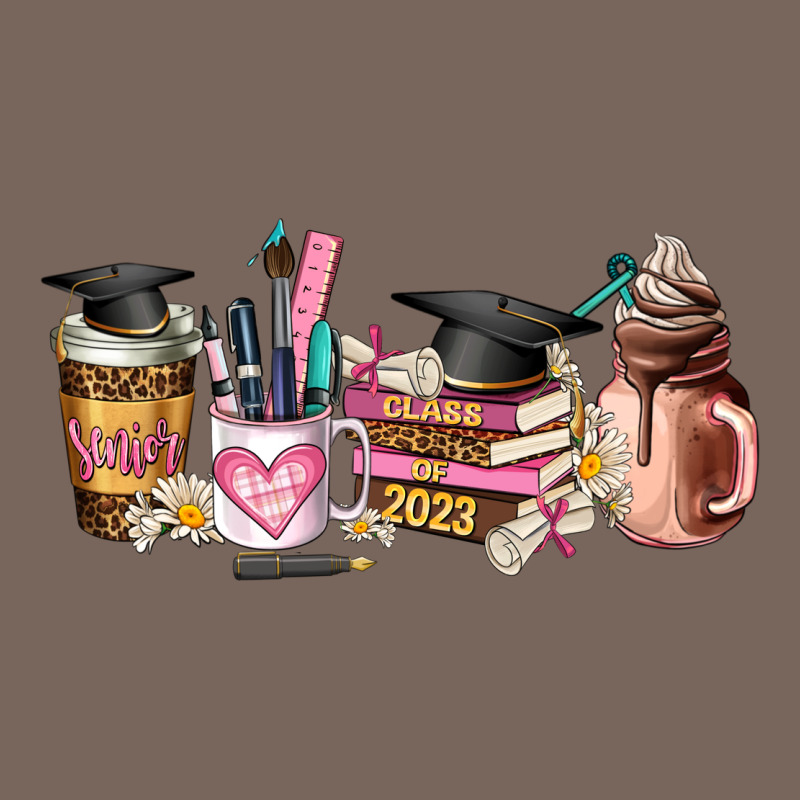 Senior 2023 Graduation Coffee Cups Premium Hoodie by AdoDesignShop | Teevron