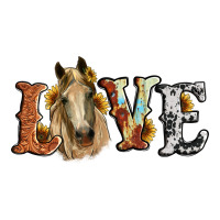 love horse sunflower | Teevron