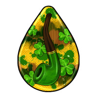 st.patrick's teardrop earrings | Teevron
