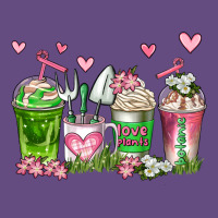 Botanic Coffee Cups Vintage Hoodie | Teevron