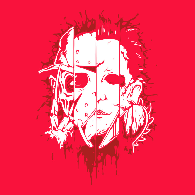 Friends Horror Face Mashup Horror Movies Halloween Classic Tee by artisFamous | Teevron