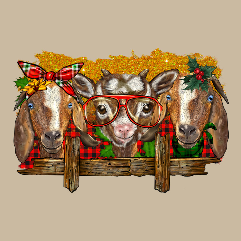 Christmas Goats Long Sleeve Tee by BarkalooDesign | Teevron