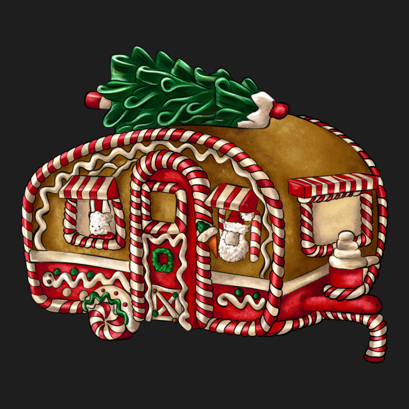Caravan Gingerbread Classic Tee by FaDigitalArtStudio | Teevron