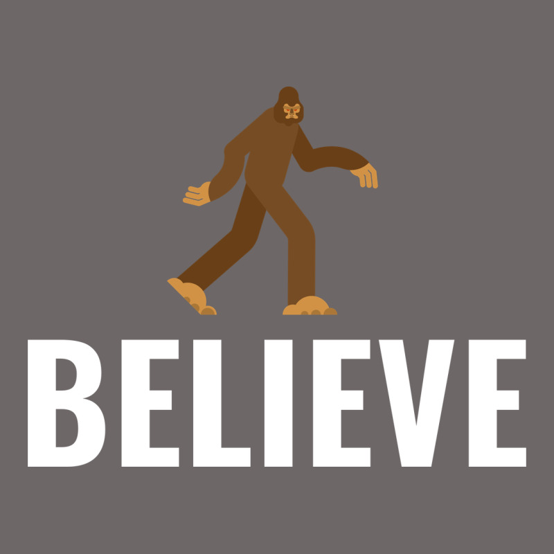 Believe Bigfoot White Classic Tee by artisFamous | Teevron