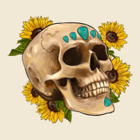 Skull Flowers And Gemstone Ladies Tee | Teevron