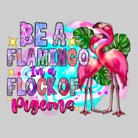 Bea Flamingo In A Flock Of Pigeons Premium Tee | Teevron
