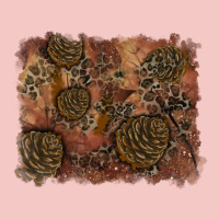Glitter Leopard Fall Background Urban Heavy Tee | Teevron