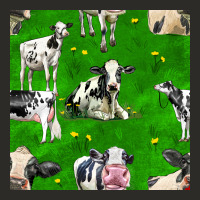 Holstein Cows Seamless Pattern Heavy Core Tee | Teevron