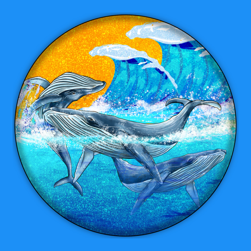 Humpback Whale Classic Tee by BarkalooDesign | Teevron