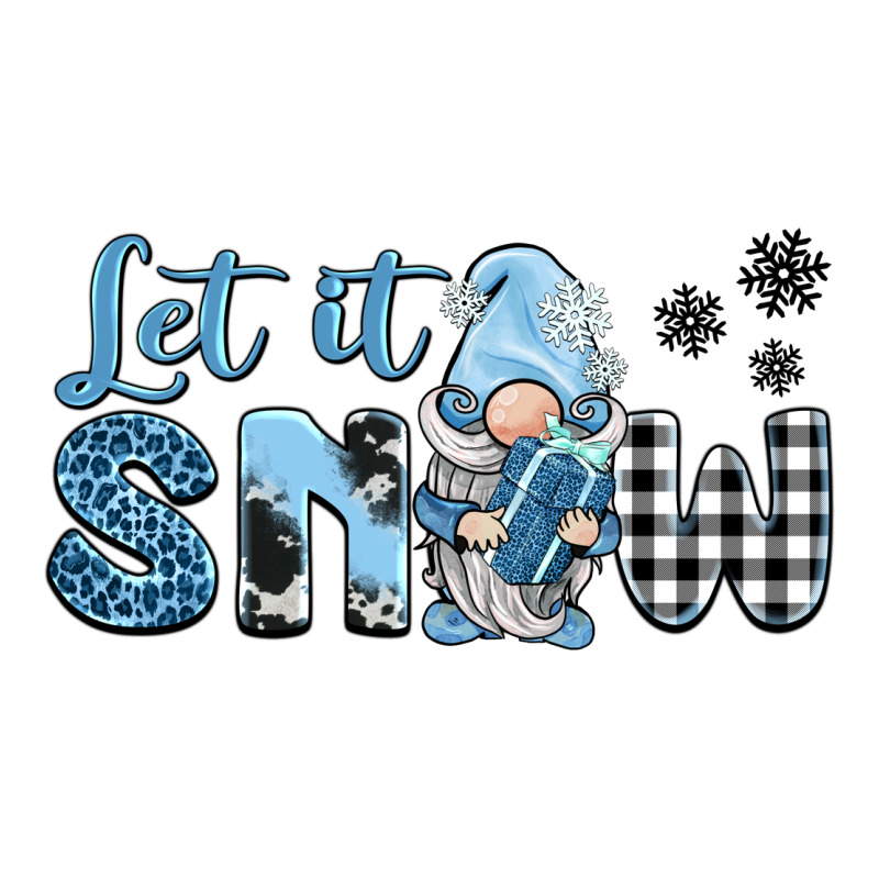 Let It Snow Gnome Long Sleeve Tee by BarkalooDesign | Teevron