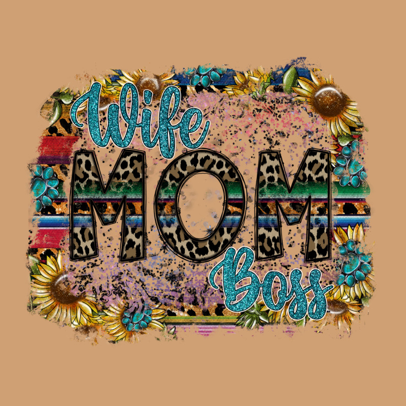 Wife Mom Boss Vintage Tee by SublimationCraftShop | Teevron
