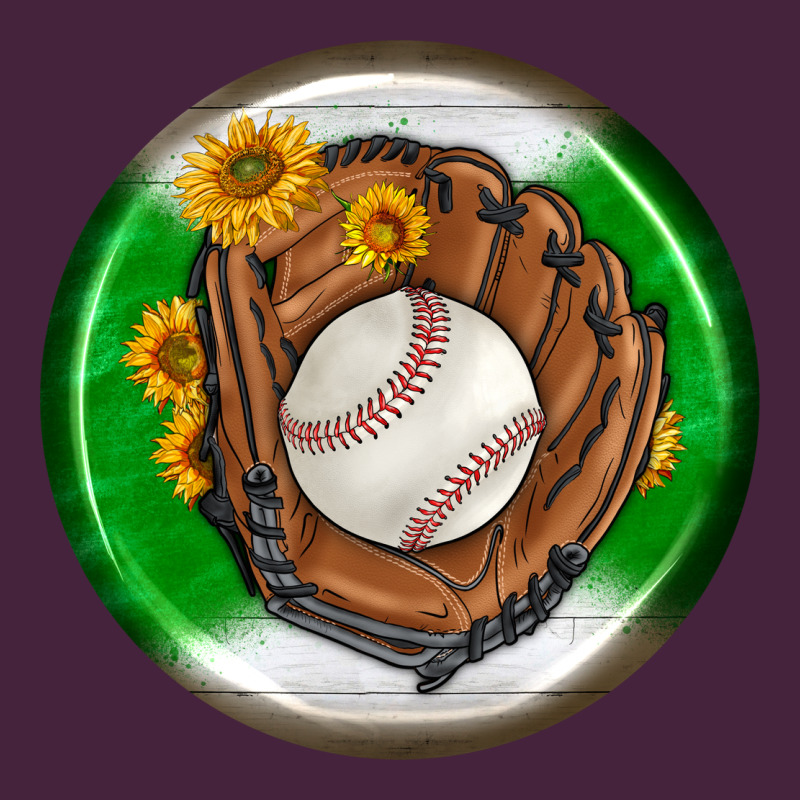 Baseball With Sunflower Round Earrings Classic Tee by BundleAndBundleShop | Teevron