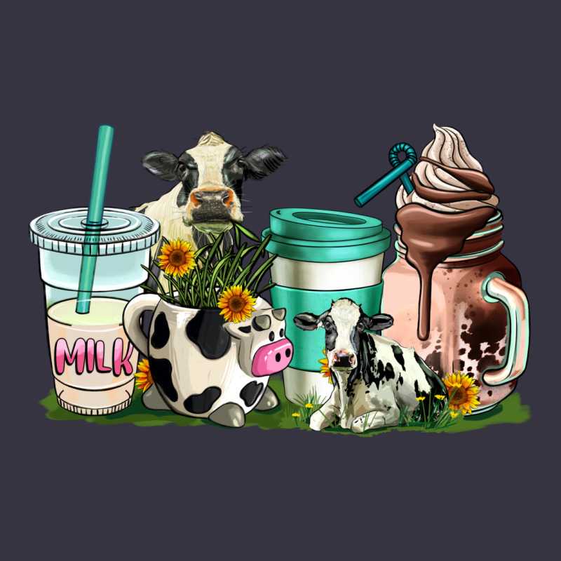 Cow Coffee Cups Vintage Hoodie by AdoDesignShop | Teevron