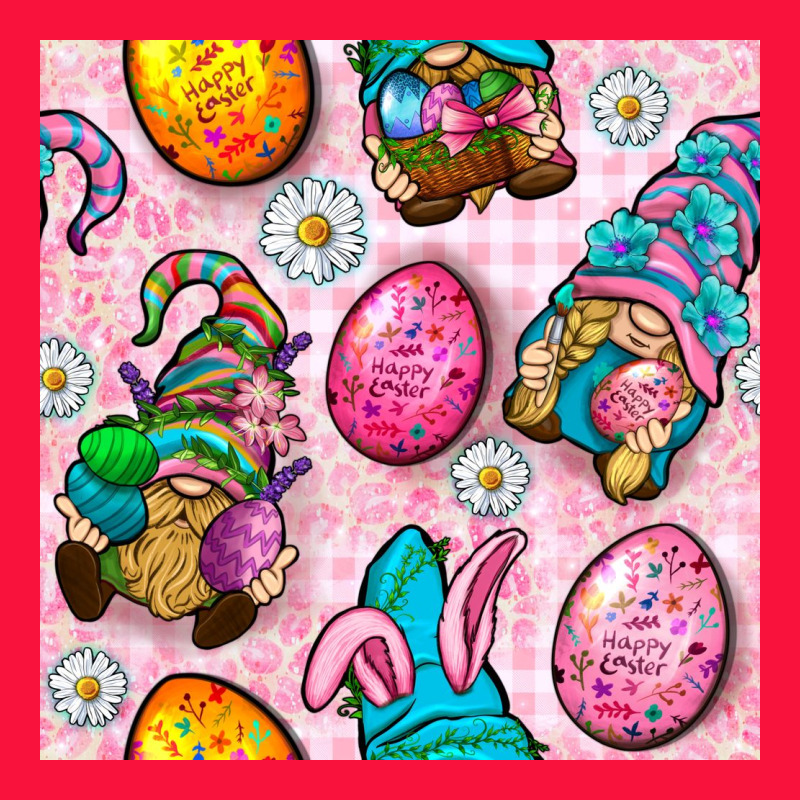 Easter Gnomies Seamless Pattern Classic Tee by BundleAndBundleShop | Teevron