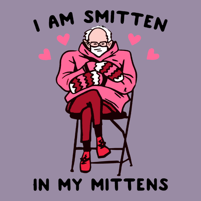 Funny I Am Smitten In My Mittens Bernie Classic Tee by artisFamous | Teevron