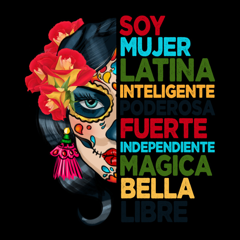 Sugar Skull Women Hispanic Heritage Month Heavy Core Tee by BundleAndBundleShop | Teevron