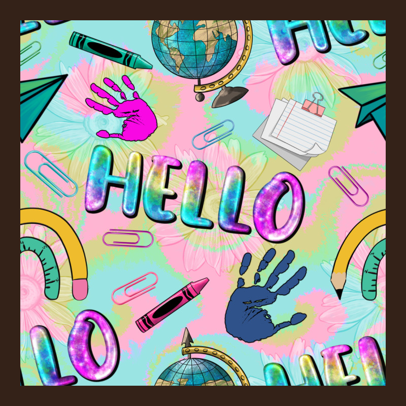 Hello Kindergarten Seamless Pattern Heavy Core Tee by BundleAndBundleShop | Teevron