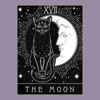 Tarot Card Crescent Moon And Cat Graphic Classic Tee | Teevron