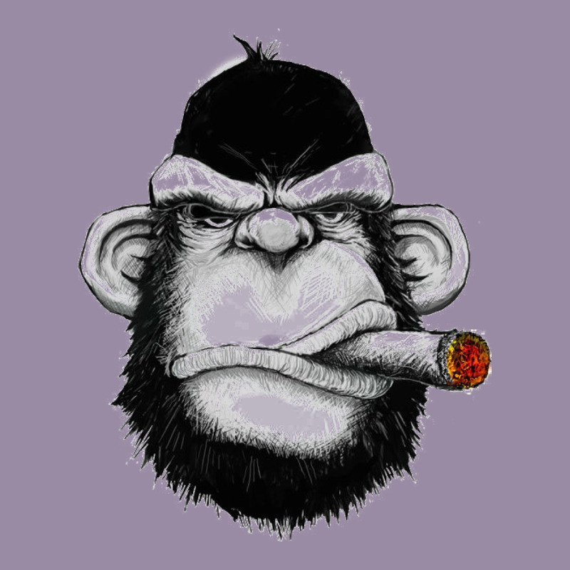 Monkey Smoking Classic Tee by artisFamous | Teevron