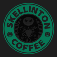 Skeleton Coffee Halloween Classic Tee | Teevron
