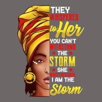 Black History Month Shirt African Woman Afro I Am The Storm T Shirt Classic Tee | Teevron