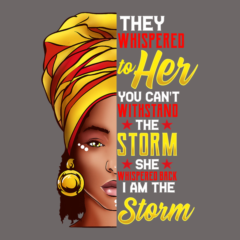Black History Month Shirt African Woman Afro I Am The Storm T Shirt Classic Tee by artisFamous | Teevron