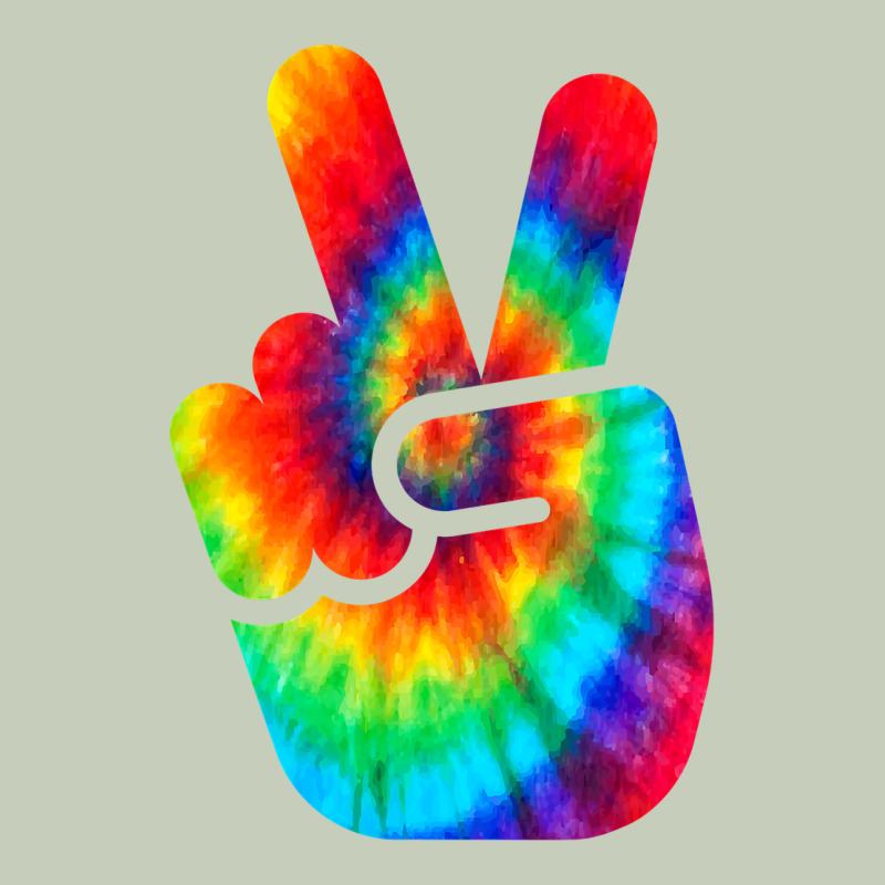 Cool Peace Hand Tie Dye T Shirt For Boys And Girls Classic Tee by artisFamous | Teevron