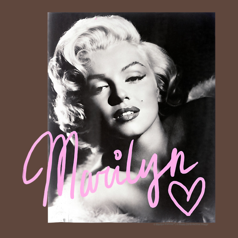 Monroe Black And White Pink Handwriting T Shirt Classic Tee by artisFamous | Teevron