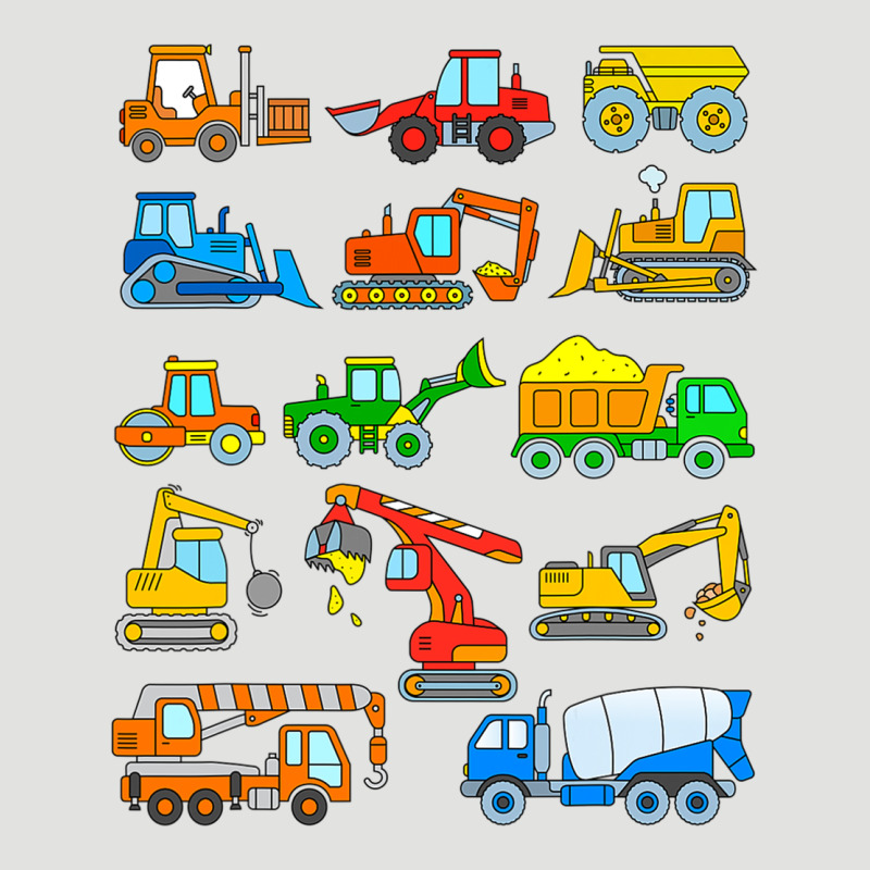 Construction Excavator Shirt For Boys Girls Men And Women T Shirt Classic Tee by artisFamous | Teevron