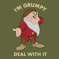 Snow White I'm Grumpy Deal With It Portrait T Shirt Classic Tee | Teevron