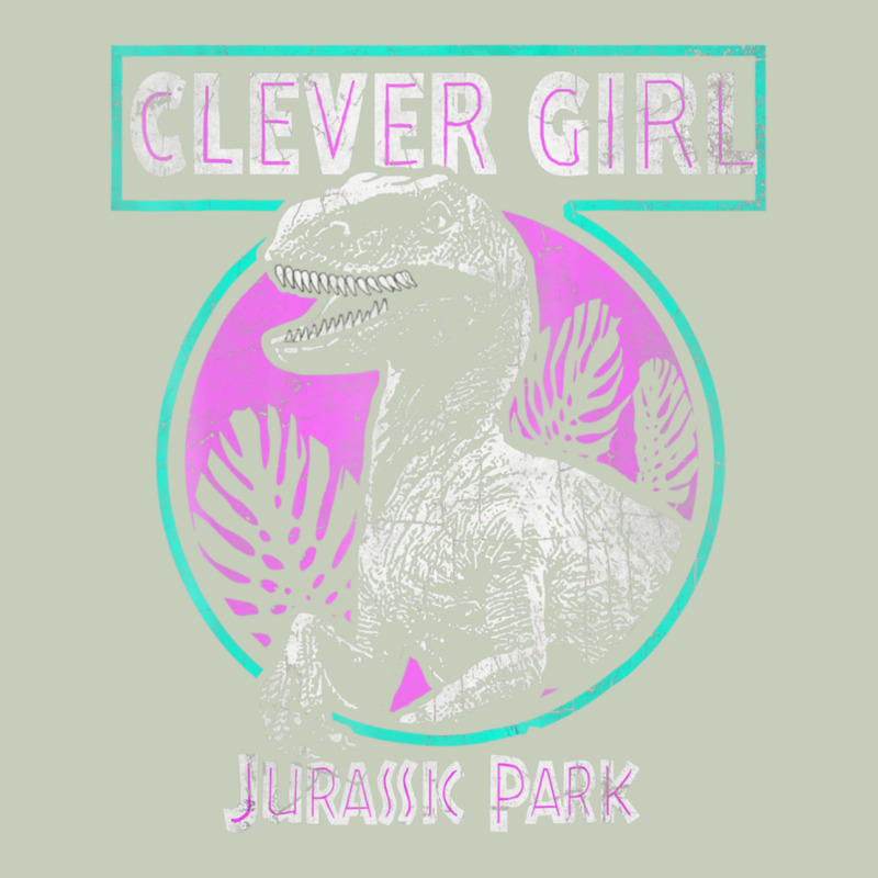Distressed Teal Raptor Clever Girl T Shirt Classic Tee by artisFamous | Teevron