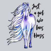 Just A Girl Who Loves Horses Classic Tee | Teevron