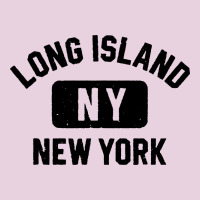 Long Island Ny Gym Style Distressed Amber Print Classic Tee | Teevron