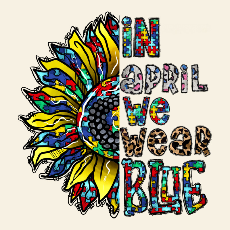 Autism Sunflower Vintage Tee by CowhideDigitalArt | Teevron