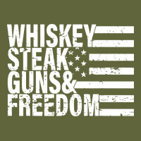 Whiskey Steak Guns Freedom Classic Tee | Teevron