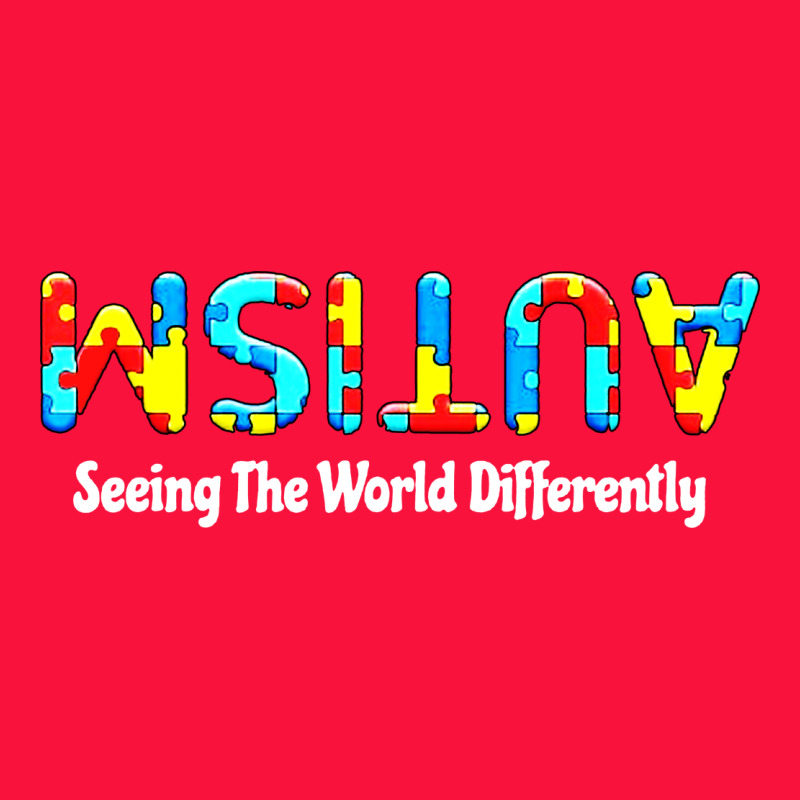 Autism Seeing The World Differently Classic Tee by artisFamous | Teevron