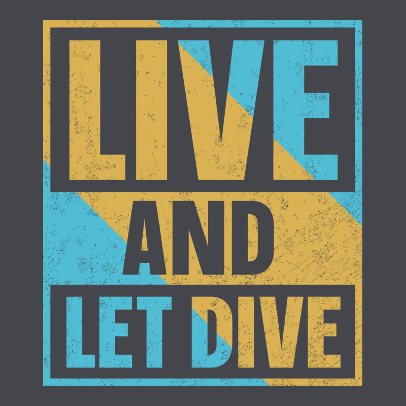 Live And Let Dive Retro Style Classic Tee by artisFamous | Teevron