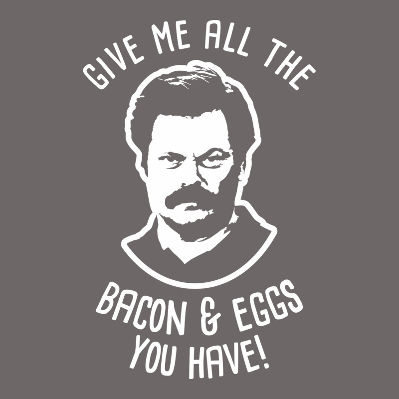 Ron Tv Show Parks Swanson - Bacon & Eggs Classic Tee by artisFamous | Teevron
