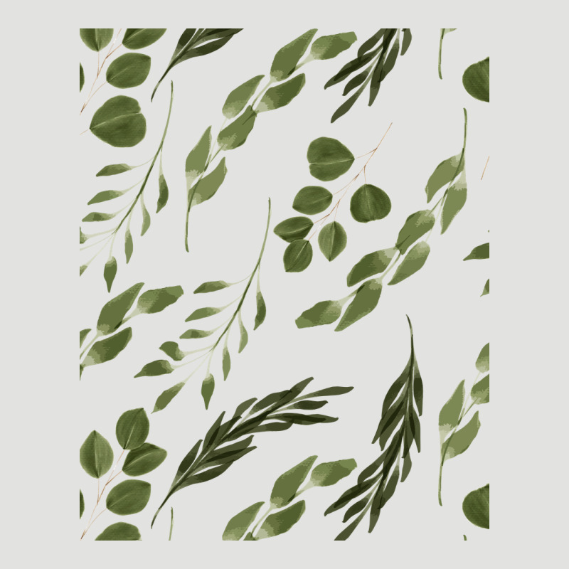 Watercolor Eucalyptus Pattern Classic Tee by artisFamous | Teevron