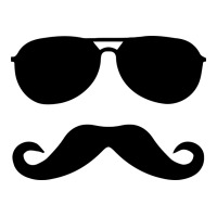 moustache and sunglasses | Teevron