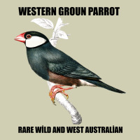 Western Ground Parrot Rare Wild And West Australia Heavy Core Tee | Teevron