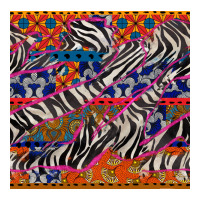 african ankara zebra seamless pattern | Teevron