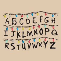 Stranger Lights Alphabet Classic Tee | Teevron