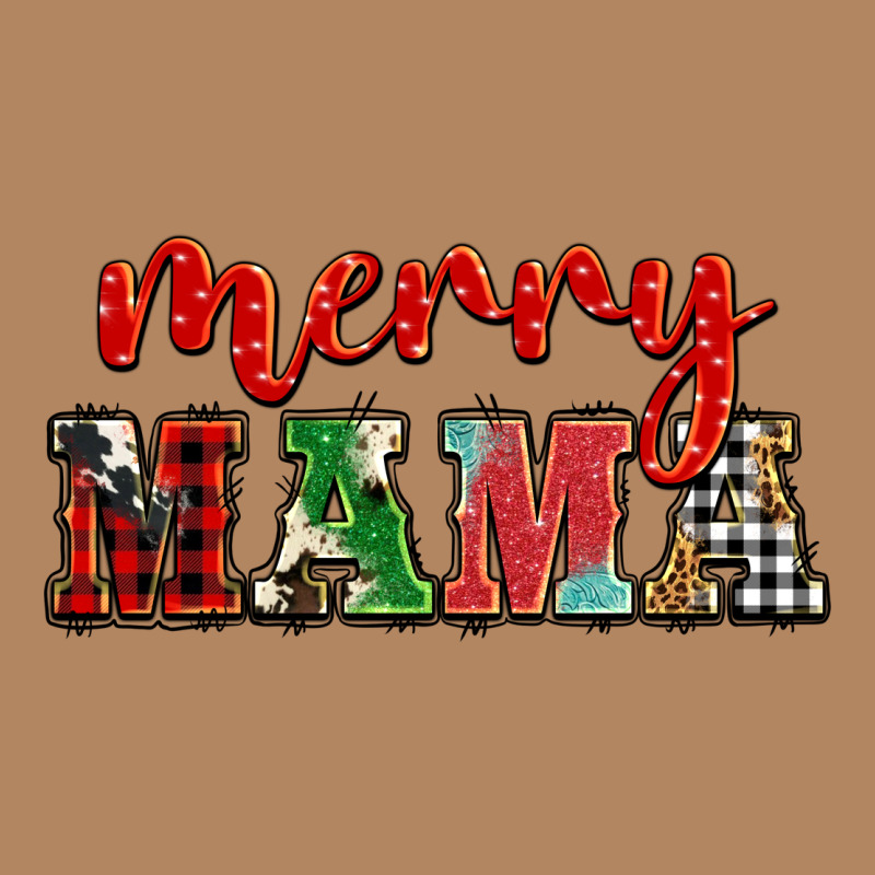 Christmas Merry Mama Long Sleeve Tee by BarkalooDesign | Teevron