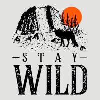 Stay Wild Illustration With Mountain Classic Tee | Teevron