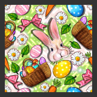 Easter Hamper With Bunny Seamless Pattern | Teevron