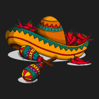 Maracas Sombrero Mexican Classic Tee | Teevron