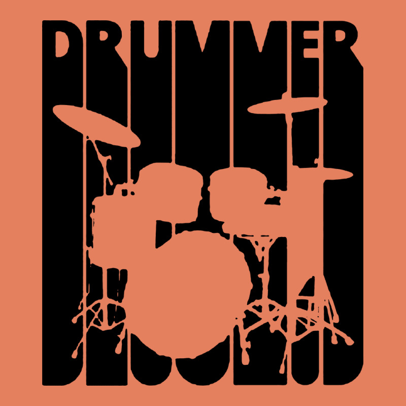 Vintage Retro Drummer Classic Tee by artisFamous | Teevron