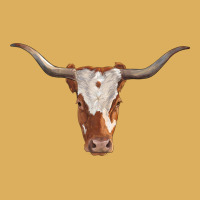 Longhorn Cow Head Premium Hoodie | Teevron