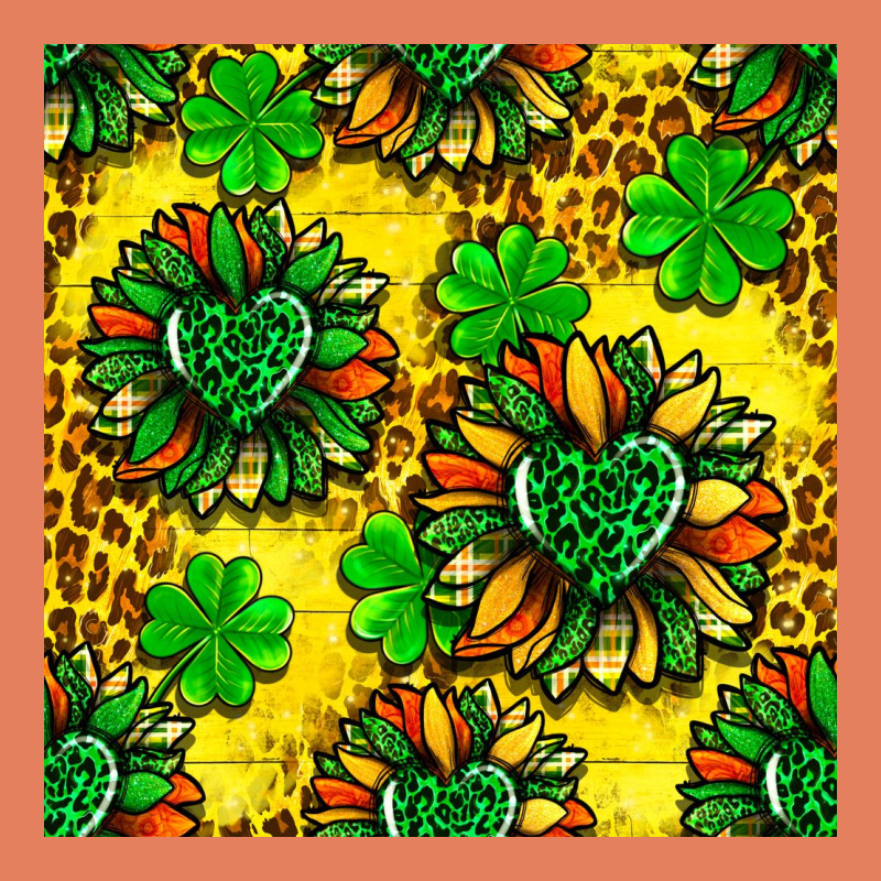 St. Patrick's Sunflower Seamless Pattern Classic Tee by BundleAndBundleShop | Teevron